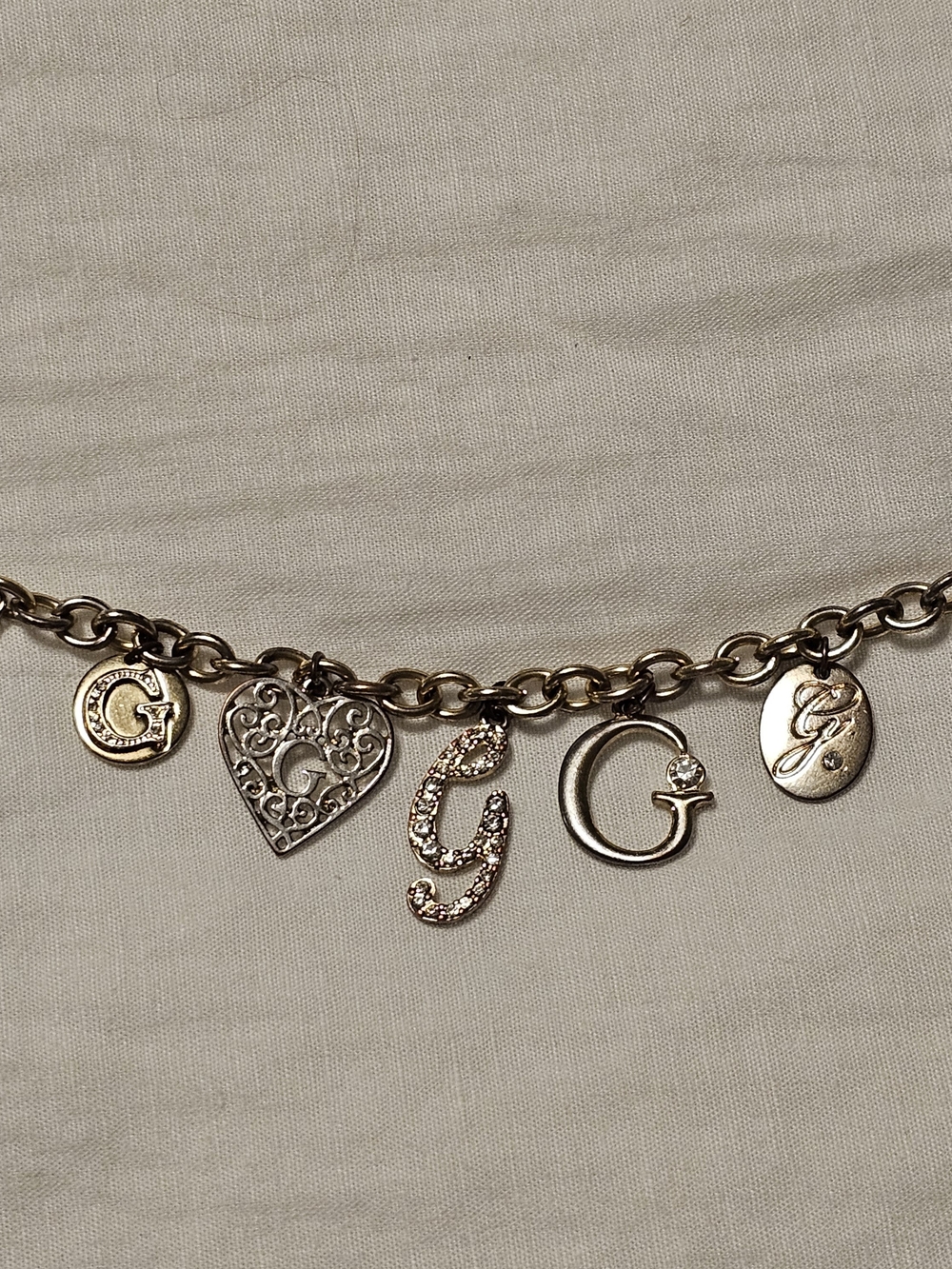 Vintage Guess Charm Bracelet